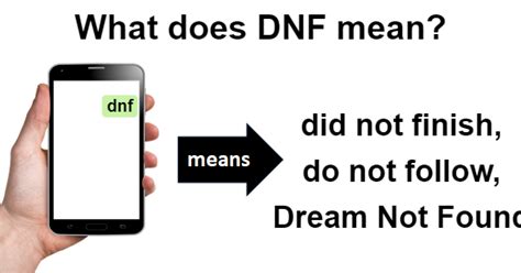 dnf meaning|what does dnf mean gta5.
